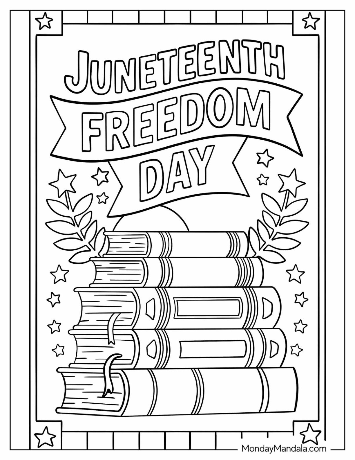 22 Juneteenth Coloring Pages (Free Pdf Printables) for Free Printable Juneteenth Coloring Sheet