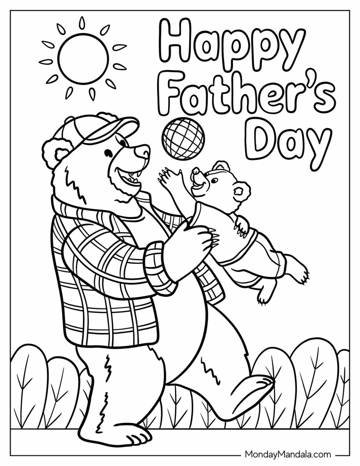 48 Father&amp;#039;S Day Coloring Pages (Free Pdf Printables) pertaining to Happy Father&amp;#039;S Day Dark Coloring Pages Printable Free