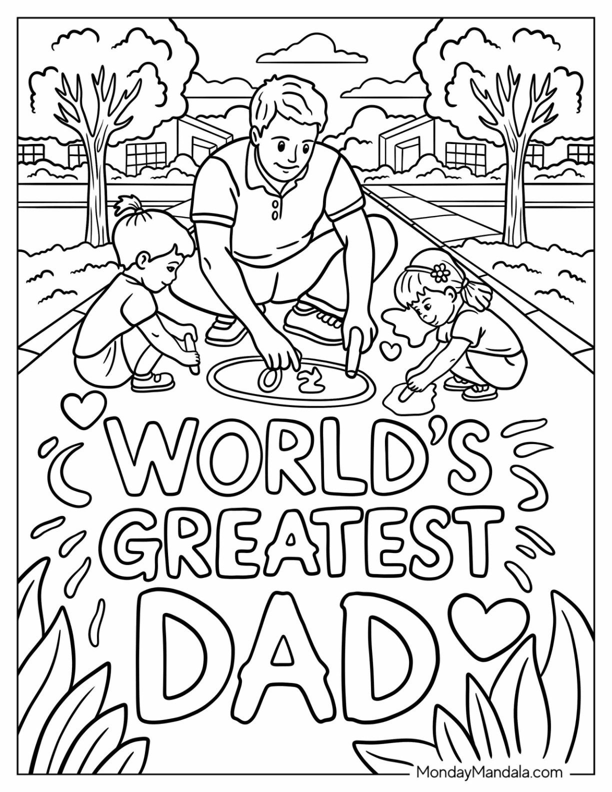 48 Father&amp;#039;S Day Coloring Pages (Free Pdf Printables) pertaining to Printable Father&amp;#039;S Day Pictures