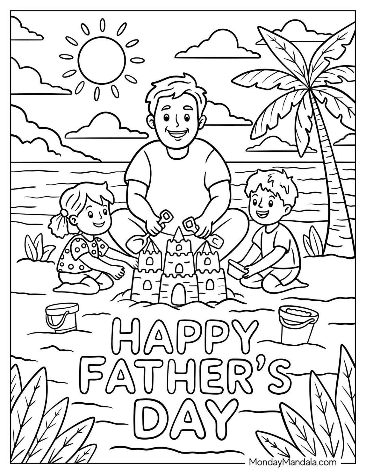 48 Father&amp;#039;S Day Coloring Pages (Free Pdf Printables) with regard to Free Printable Coloring Pages Father&amp;#039;S Day