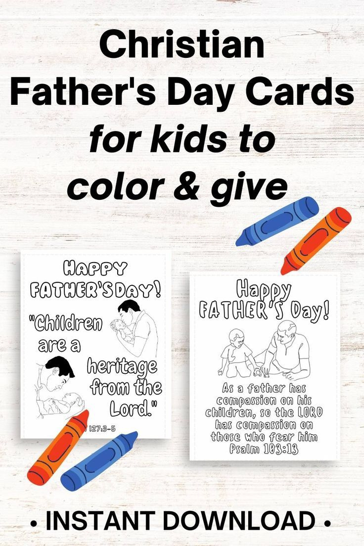 Christian Father&amp;#039;S Day Cards To Print And Color regarding Free Printable Religious Father&amp;amp;#039;s Day Cards