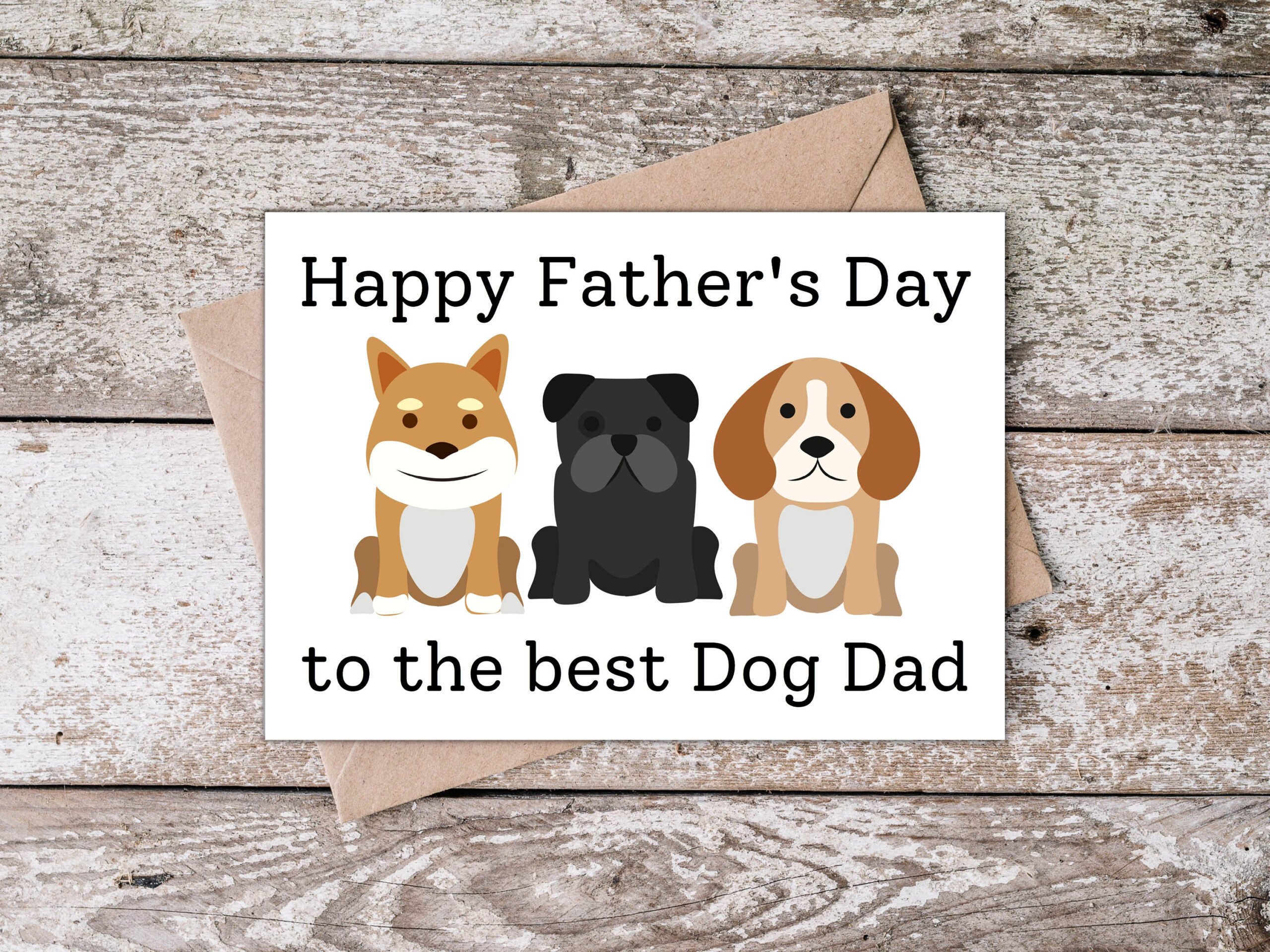 Dog Dad Father&amp;#039;S Day Hotsell pertaining to Printable Father&amp;#039;S Day Card From Dog