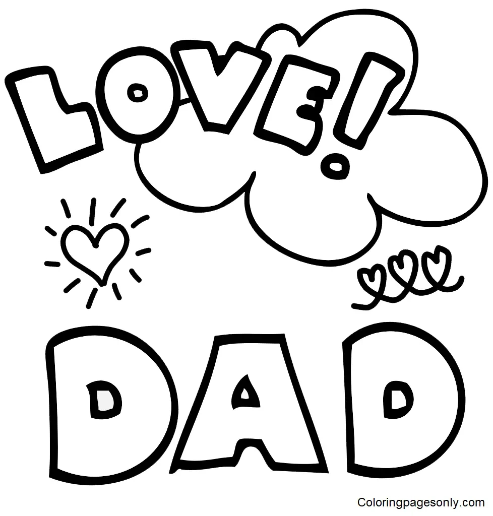 Father S Day Coloring Pages To Print - Free Printable Coloring Pages for Father&amp;#039;S Day Printable Coloring Pages