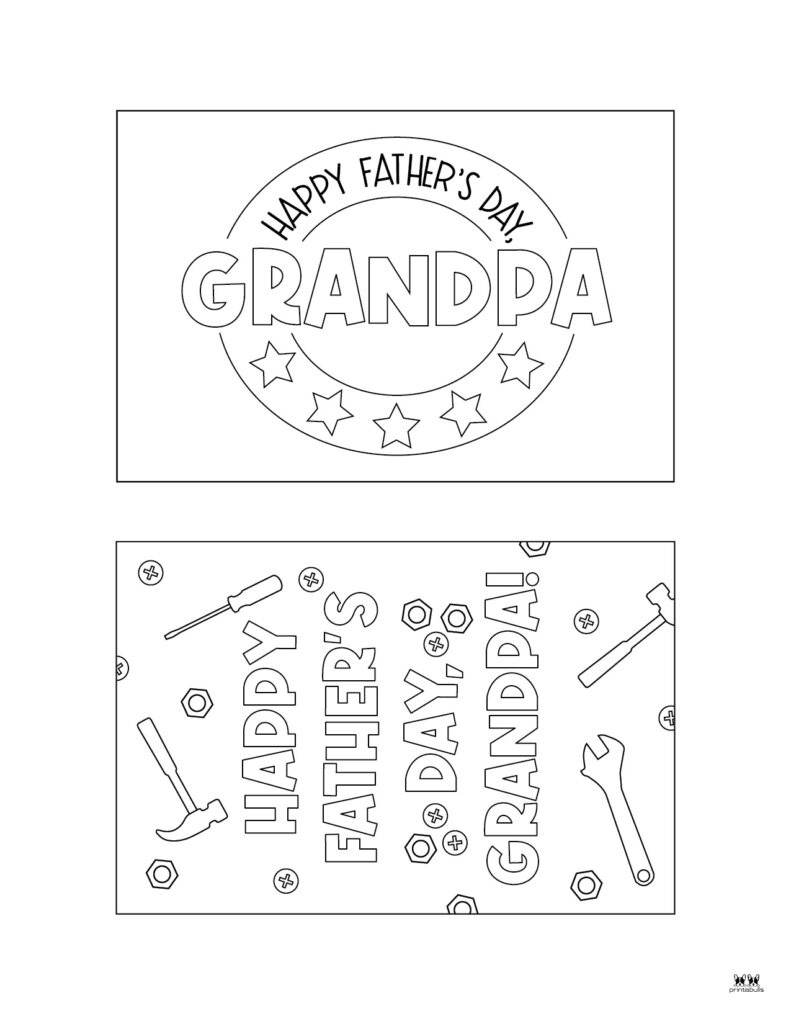 Father&amp;#039;S Day Cards - 50 Free Printables | Printabulls with Printable Grandpa Father&amp;#039;S Day Cards