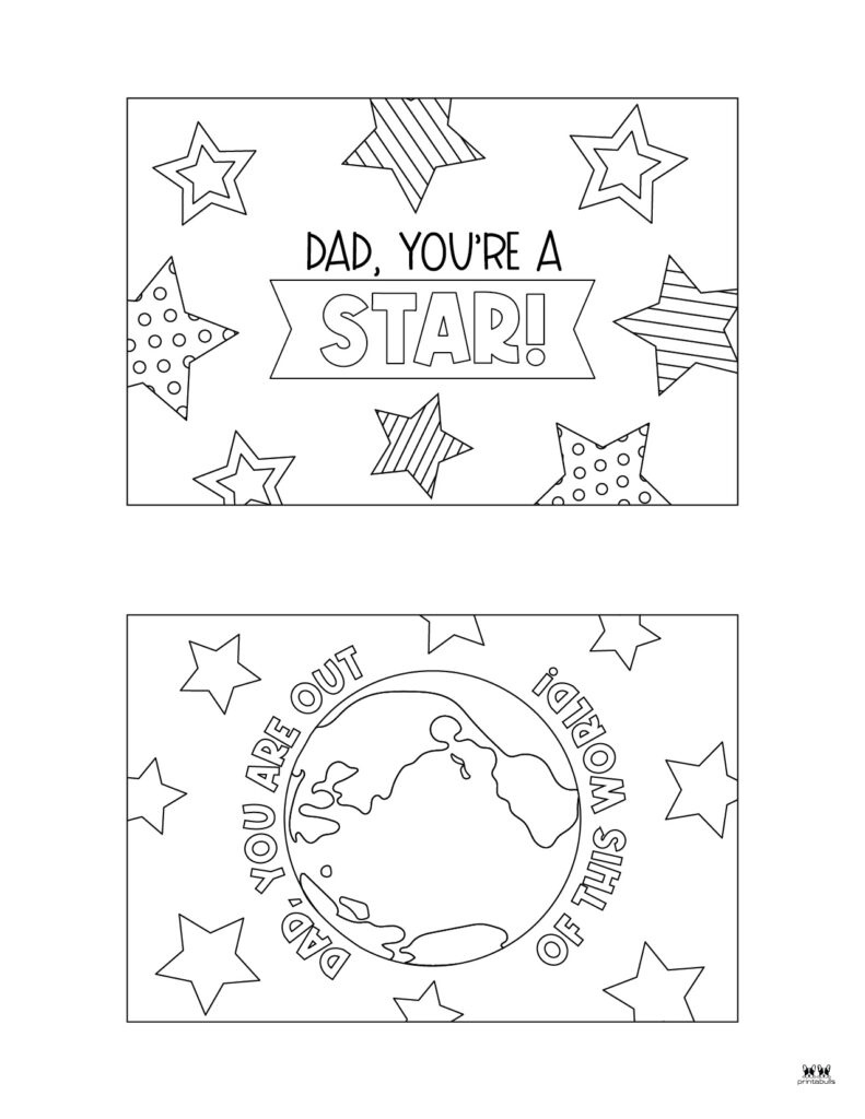 Father&amp;#039;S Day Cards - 50 Free Printables | Printabulls within Father&amp;amp;#039;s Day Cards Craft Printable