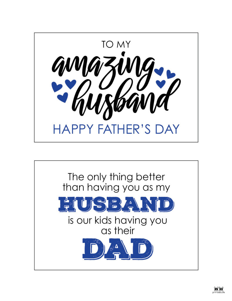 Fathers Day Cards - 50 Free Printables | Printabulls - Worksheets with regard to Free Printable Father&amp;amp;#039;s Day Cards From Wife to Husband