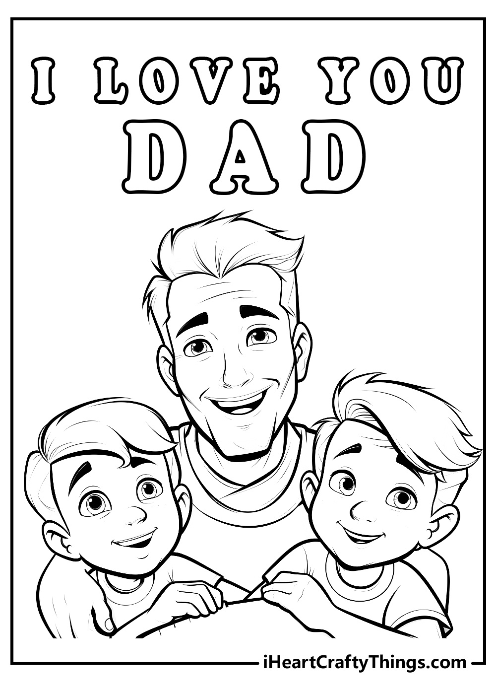 Father&amp;#039;S Day Coloring Pages (46 Free Printables) 2025 pertaining to Free Printable Father&amp;#039;S Day Cards For Son