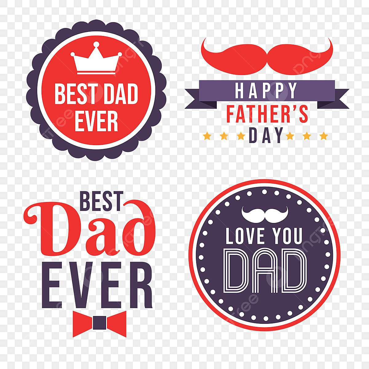 Fathers Day Label Vector Design Images, Colorful Happy Father S intended for Happy Father&amp;#039;S Day Label Printable