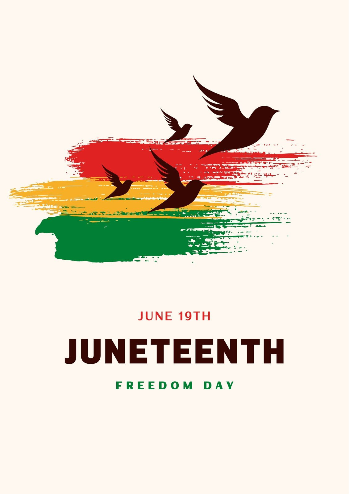 Free And Customizable Juneteenth Templates with Juneteenth Printable Banner