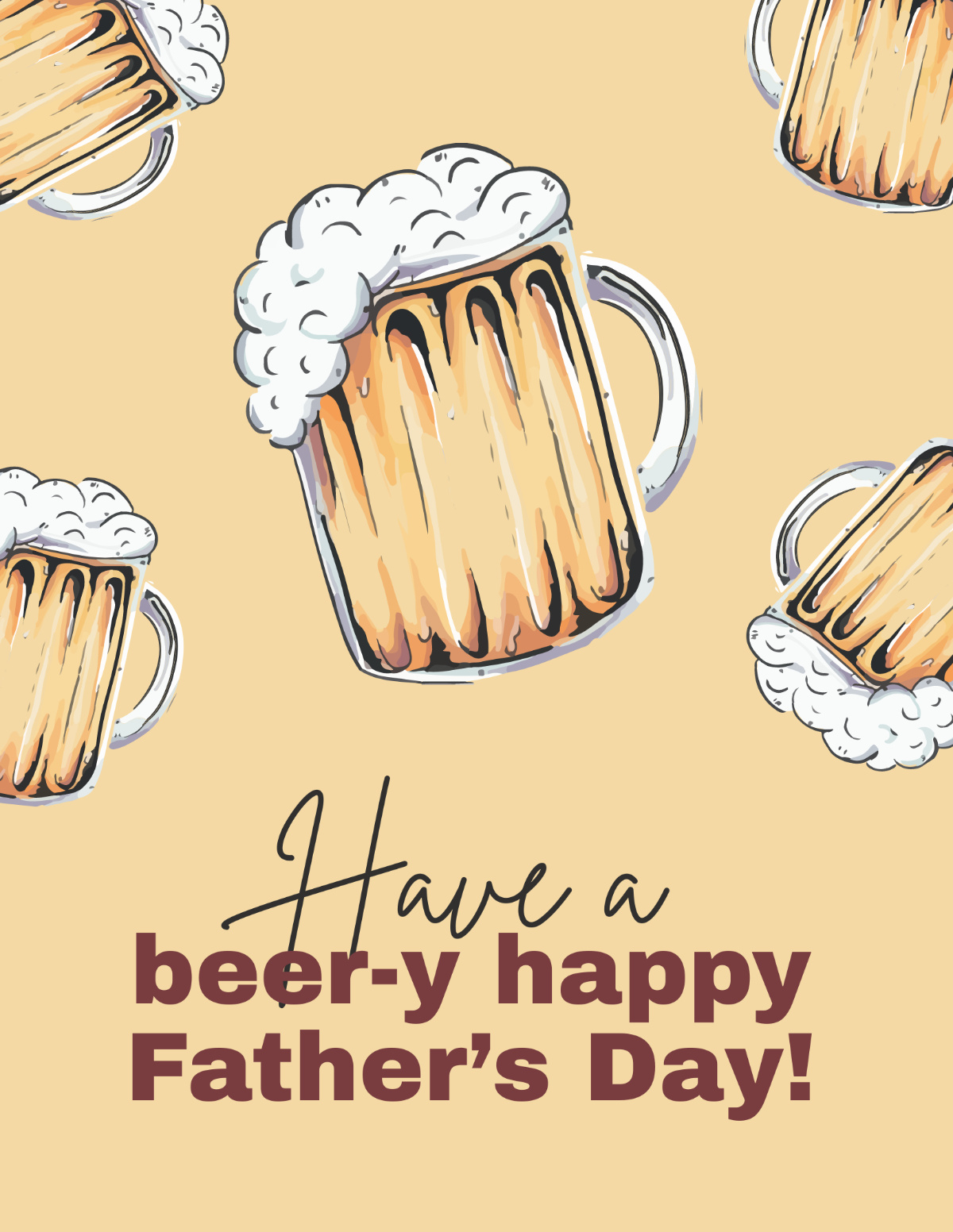 Free Father&amp;#039;S Day Flyer Templates, Editable And Printable in Free Printable Father&amp;amp;#039;s Day Beer Labels