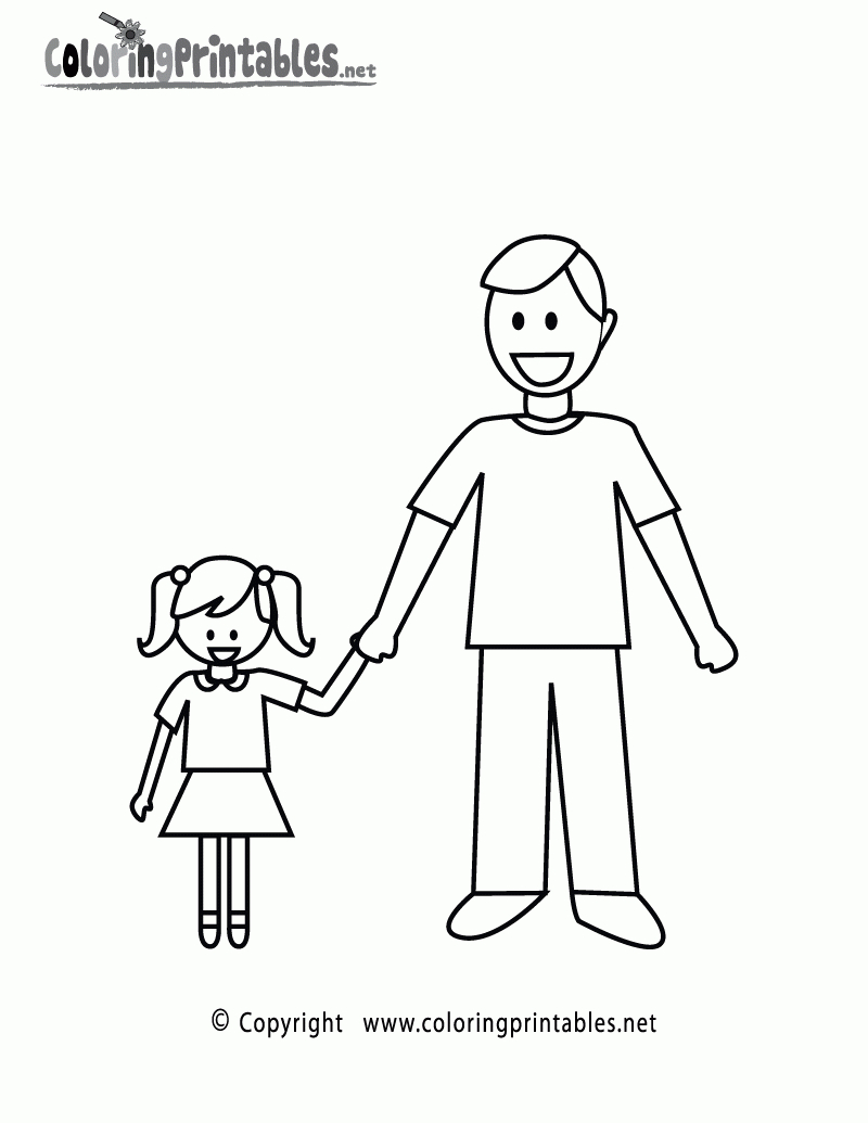 Free Printable Father&amp;#039;S Day Coloring Page regarding Free Printable Coloring Pages Father&amp;#039;S Day
