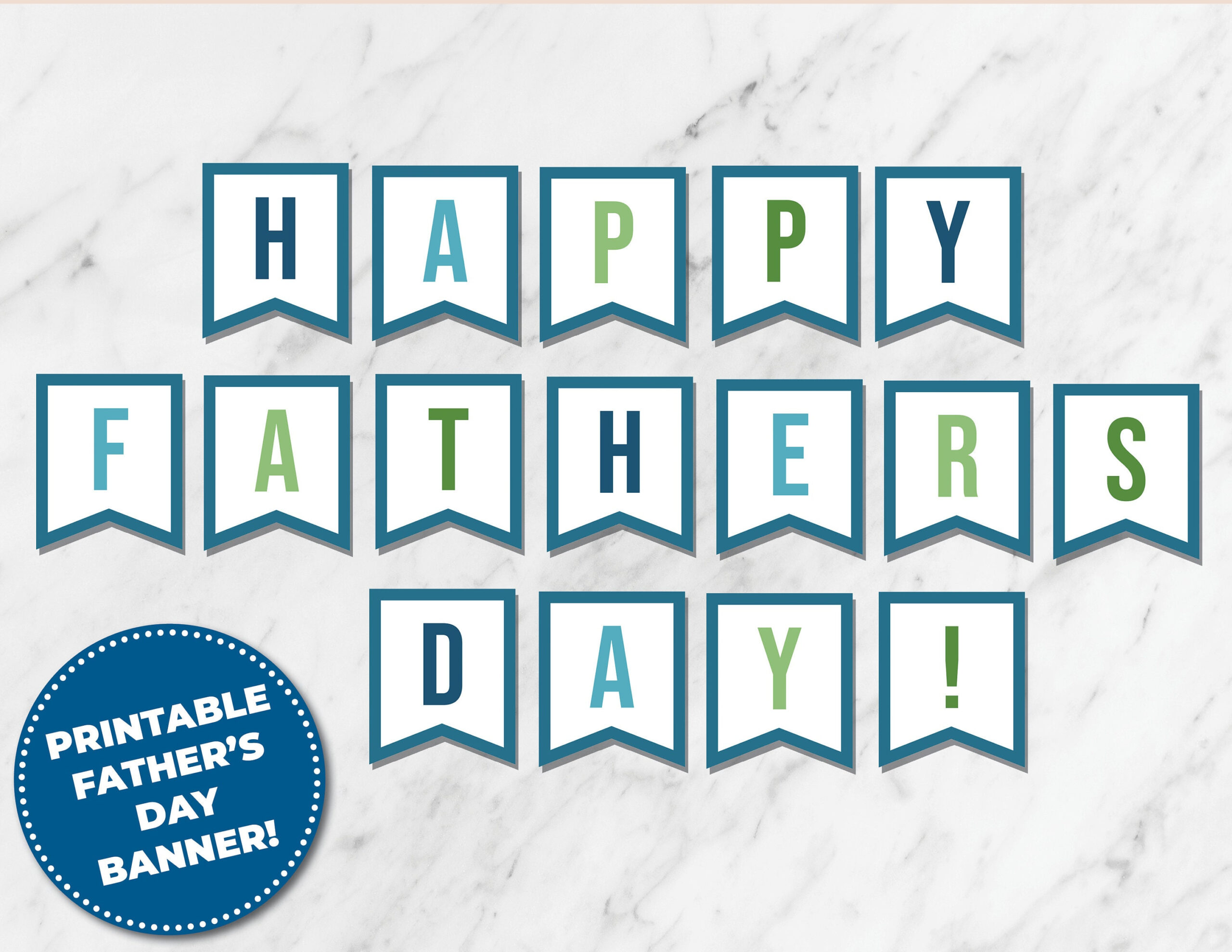 Happy Fathers Day Banner, Printable Bunting For Home Father&amp;#039;S Day pertaining to Printable Happy Father&amp;#039;S Day Banner
