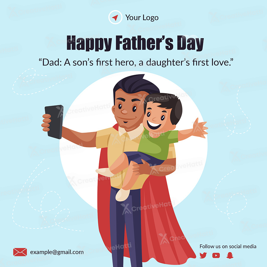 Happy Father&amp;#039;S Day Banner Template with regard to Happy Father&amp;#039;S Day Banner Printable