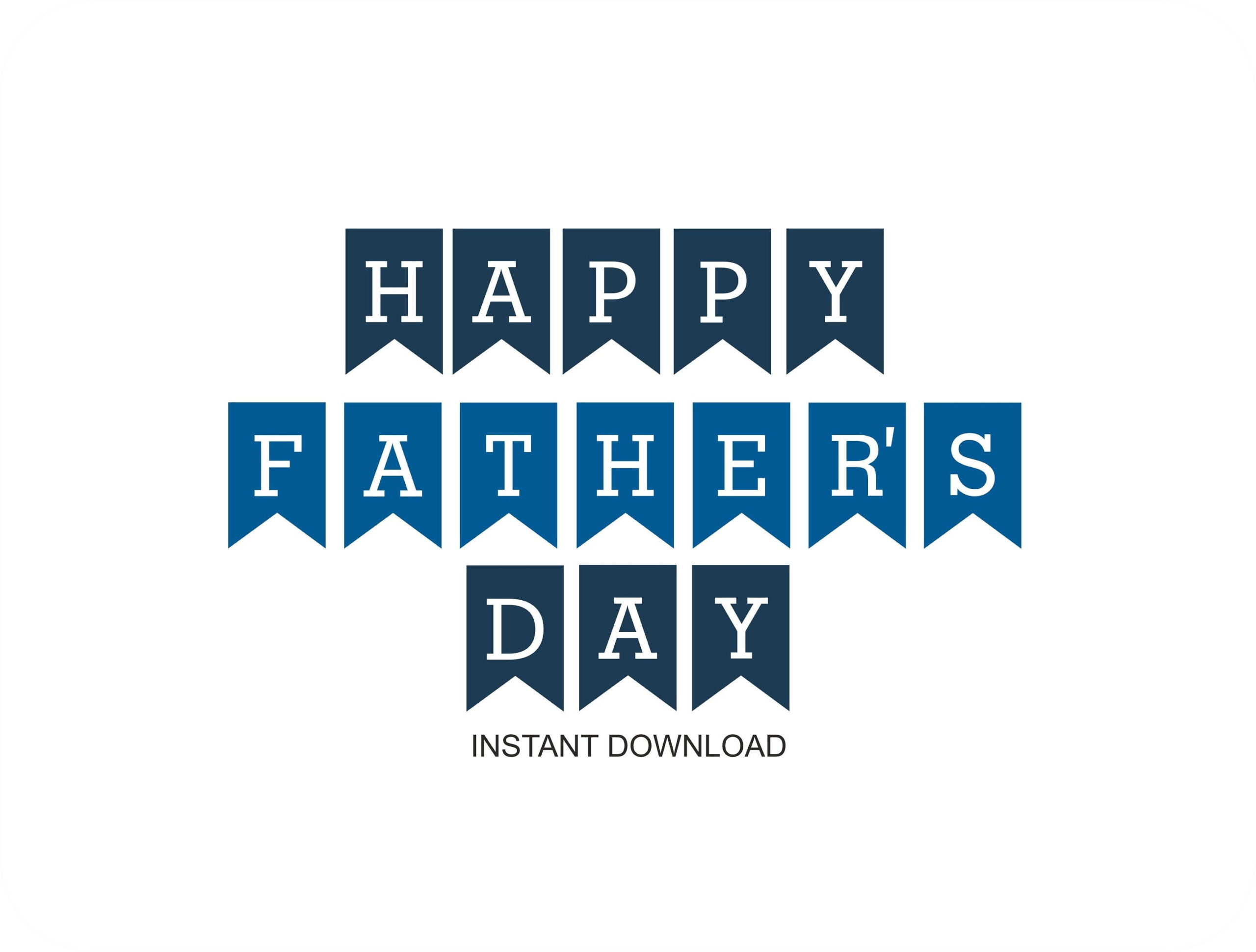 Happy Father&amp;#039;S Day Banner Zum Ausdrucken / Happy Father&amp;#039;S Day Banner / Vatertagsbanner / Happy Fathers Day Banner / Pdf throughout Printable Happy Father&amp;amp;#039;s Day Signs