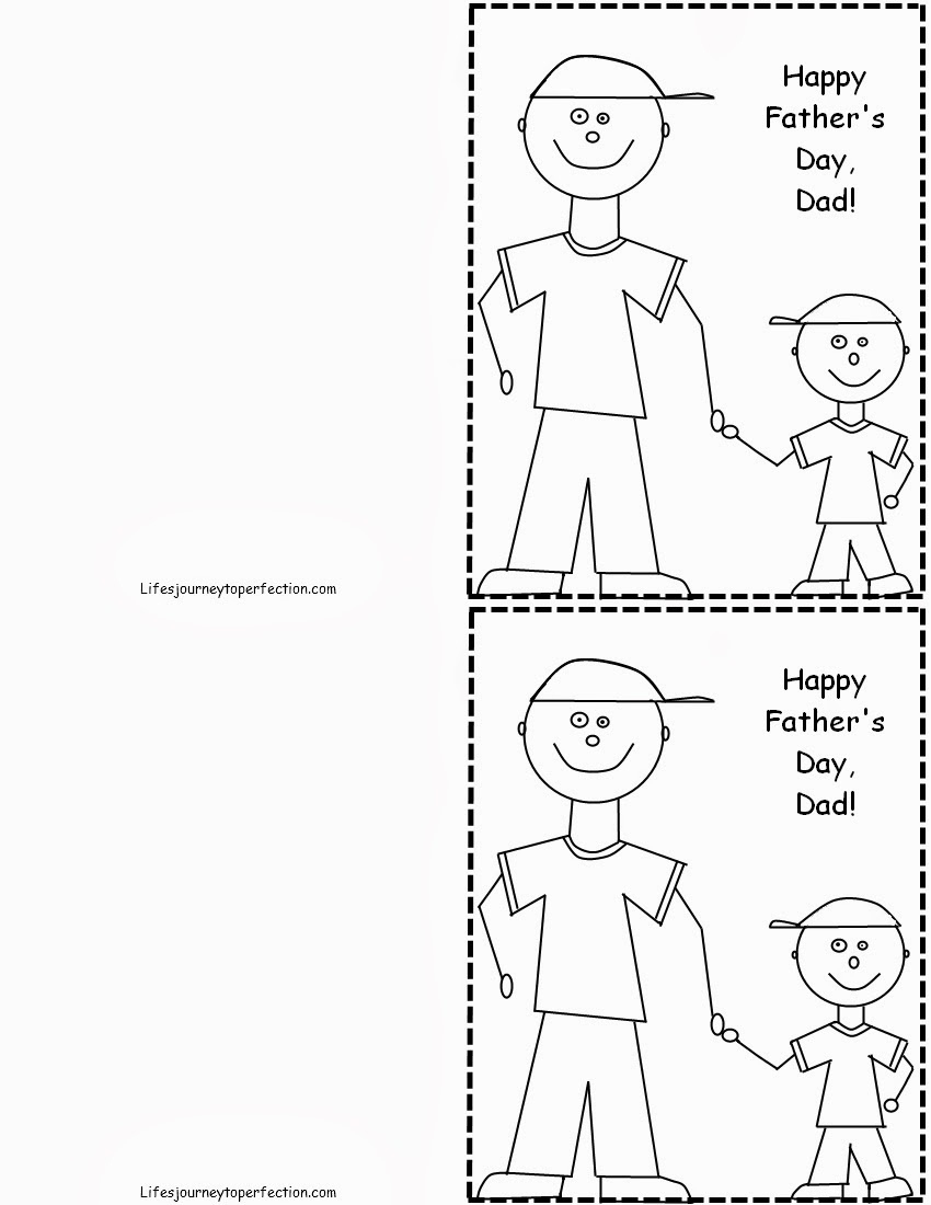 Life&amp;#039;S Journey To Perfection: Mommy Monday - Father&amp;#039;S Day Card within Free Printable Father&amp;amp;#039;s Day Cards For Son