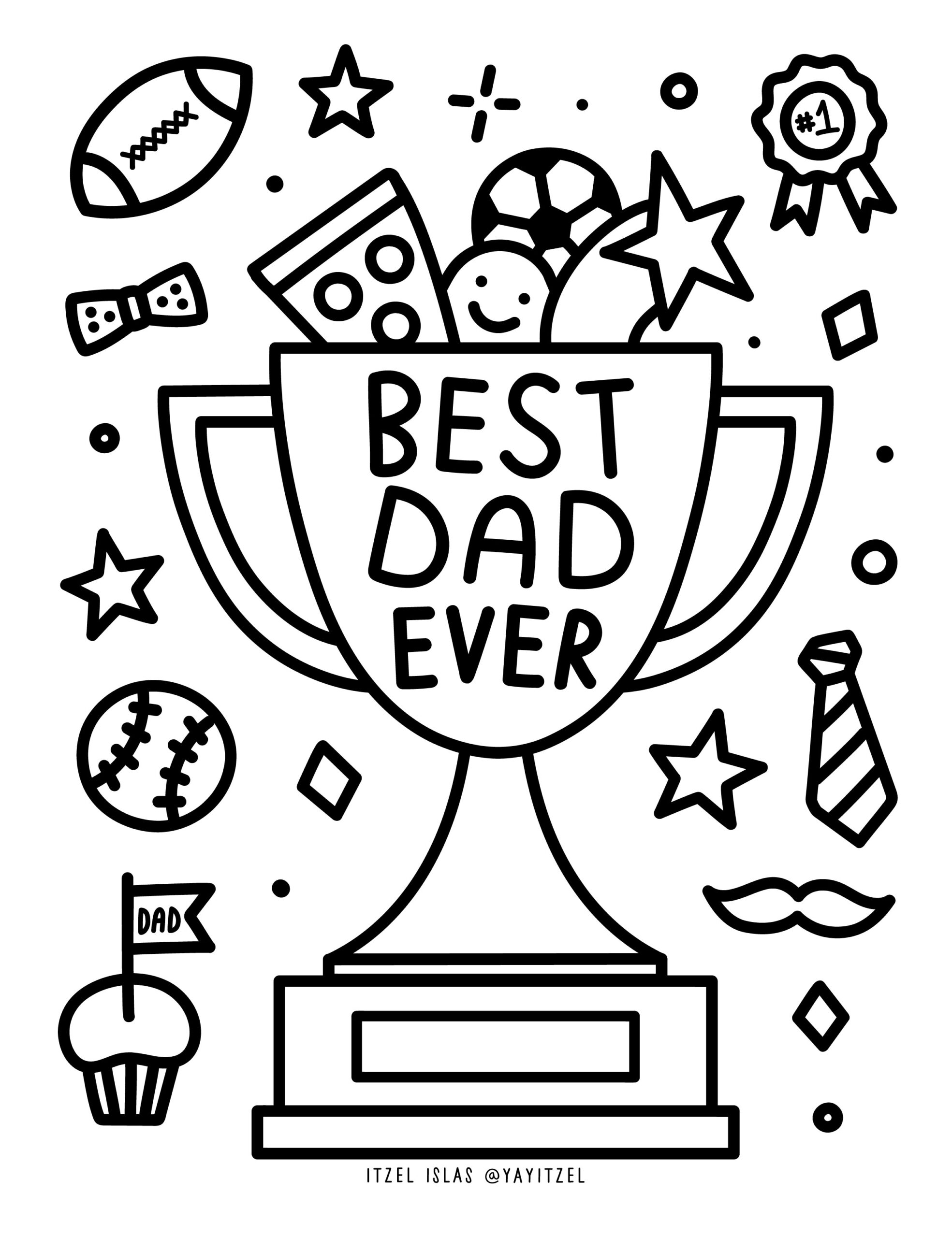 Printables - Free Coloring Pages &amp;amp; Learning Worksheets | Hp throughout Preschool Father&amp;#039;S Day Printable