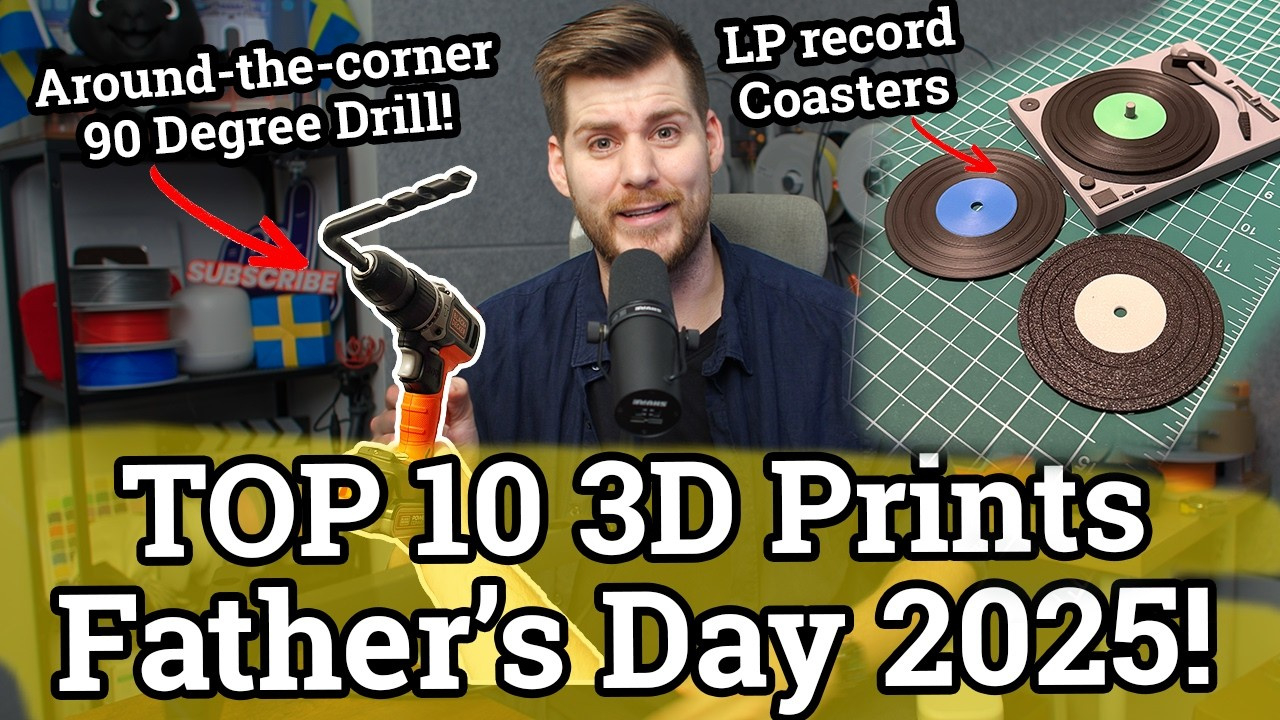 Top 10 Best Prints For Dads! [Father’s Day 2025!] 🧔❤️ Amazing Gifts You Can Print Yourself! in 3D Printable Father&amp;#039;S Day Gifts