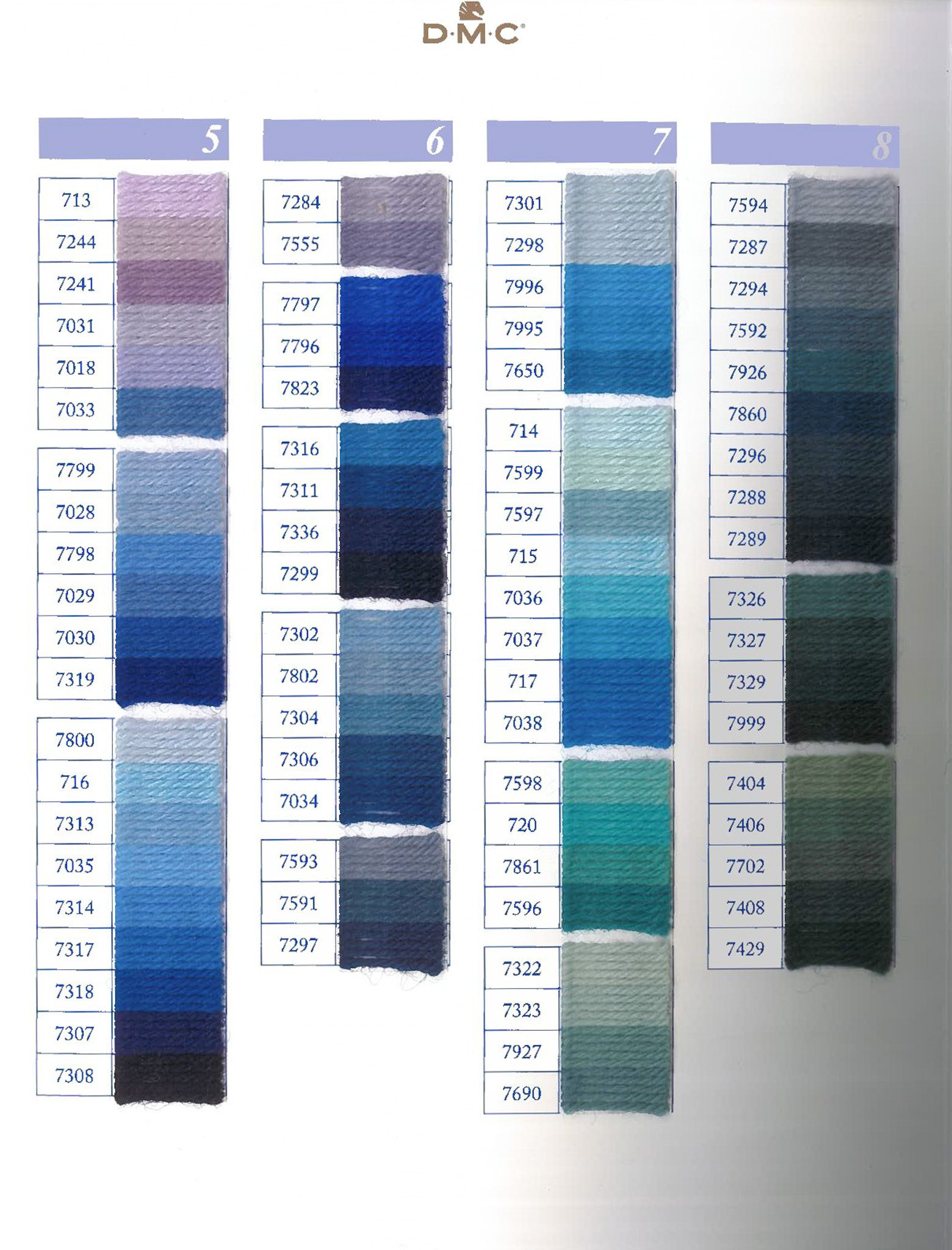 Colbert Tapestry Wool - Fleur De Paris pertaining to DMC Tapestry Yarn Color Chart