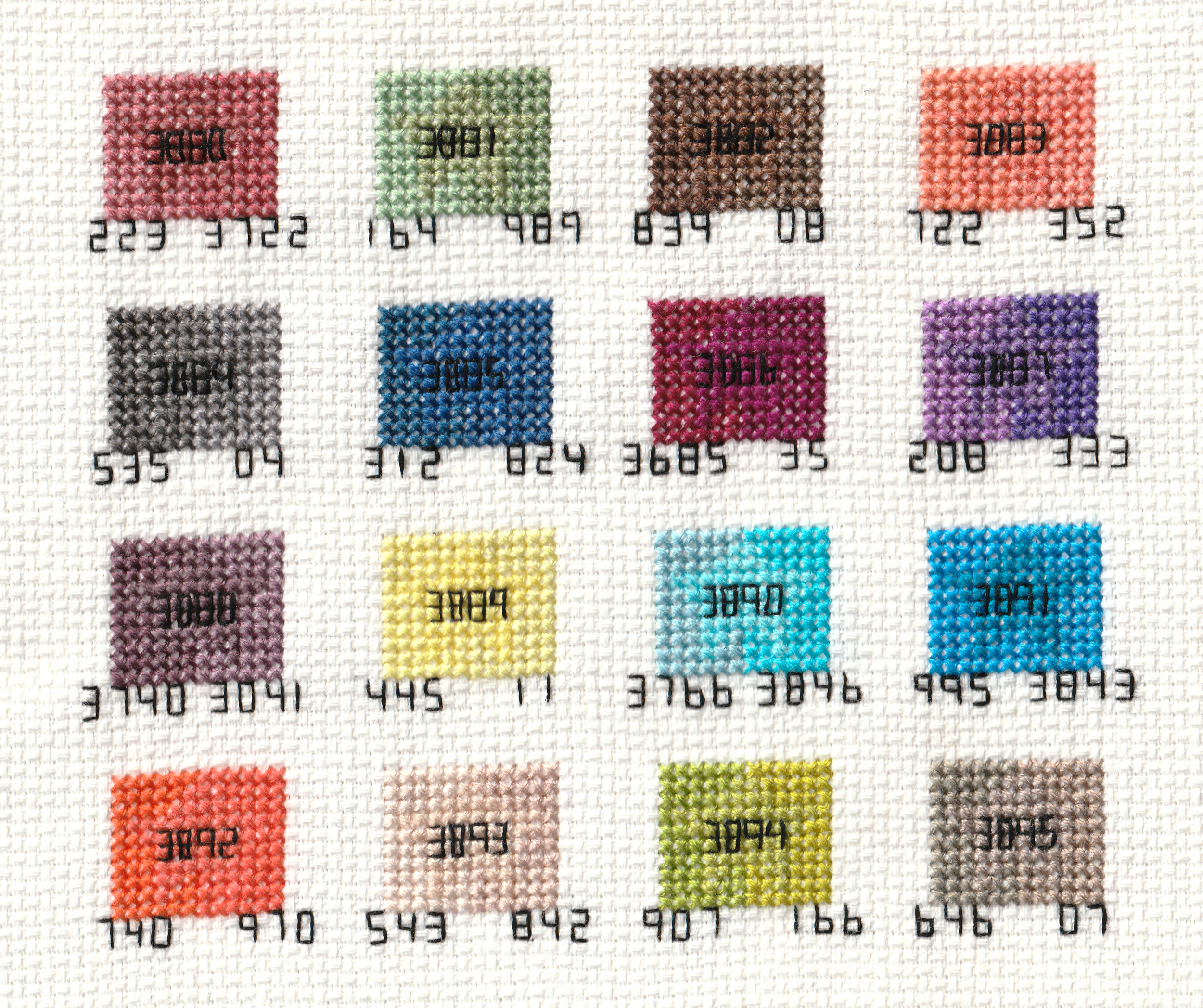 Discontinued Dmc: Hard To Find Threads And Their Replacements in DMC Color Chart Replacement