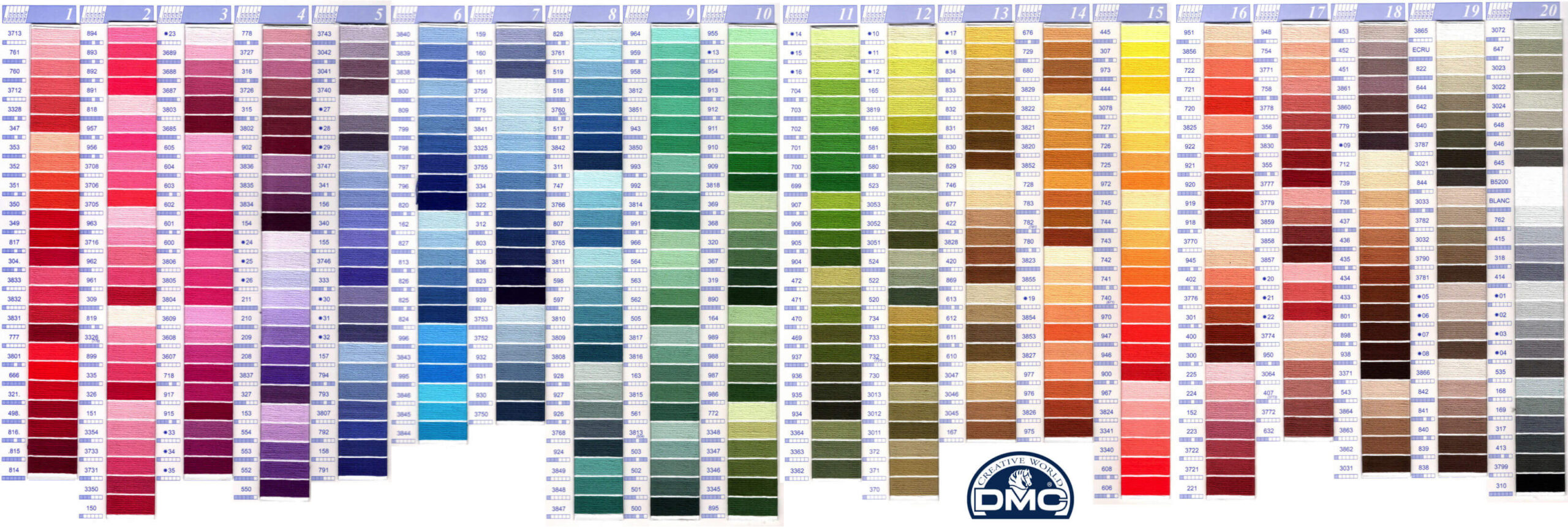 Gitta&amp;#039;S - Dmc Floss intended for DMC 352 Color Chart