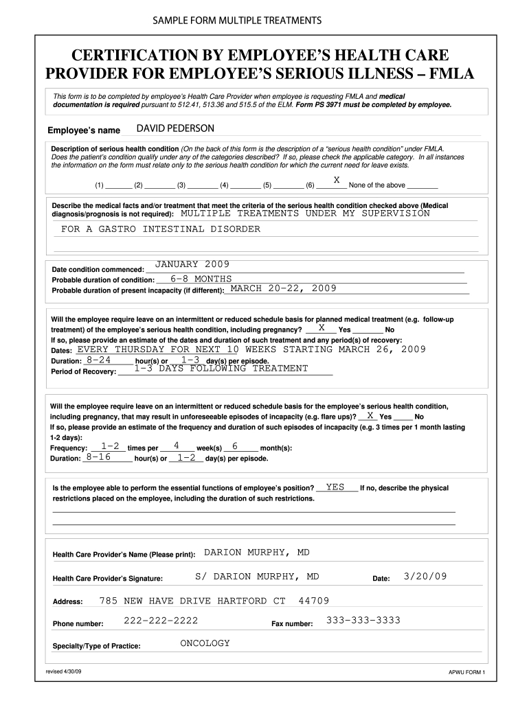 Fmla Forms: Fill Out &amp;amp; Sign Online | Dochub throughout Dept Of Labor Fmla Forms Printable