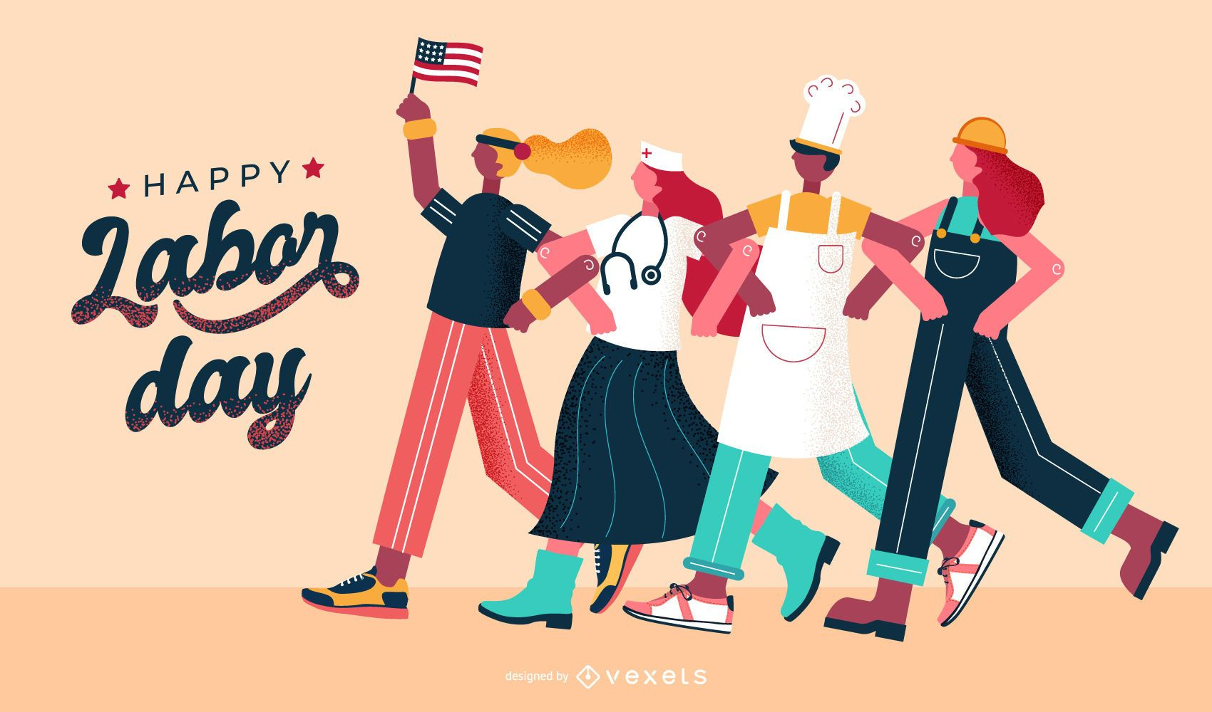 Free Labor Day Vector Images &amp;amp; Graphics | Freeimages within Free Printable Labor Day Clip Art