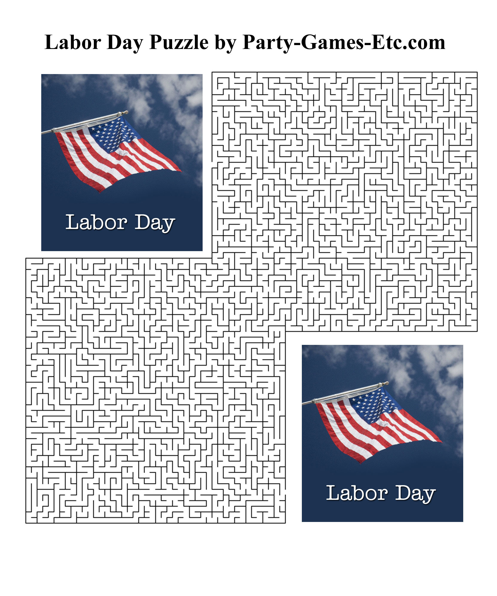 Labor Day Party Games, Free Printable Games And Activities For A throughout Free Printable Labor Day Games