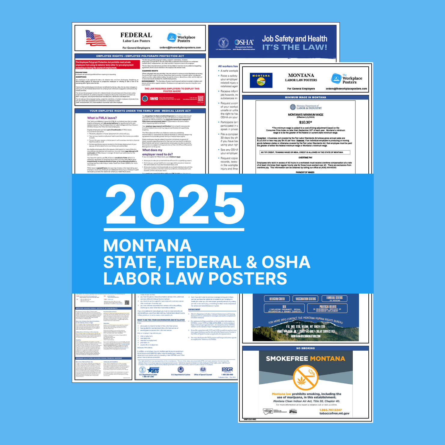 Nevada Employment 2025 Montana Labor Law Poster (26&amp;quot;X39.5 intended for Printable Labor Law Posters 2025