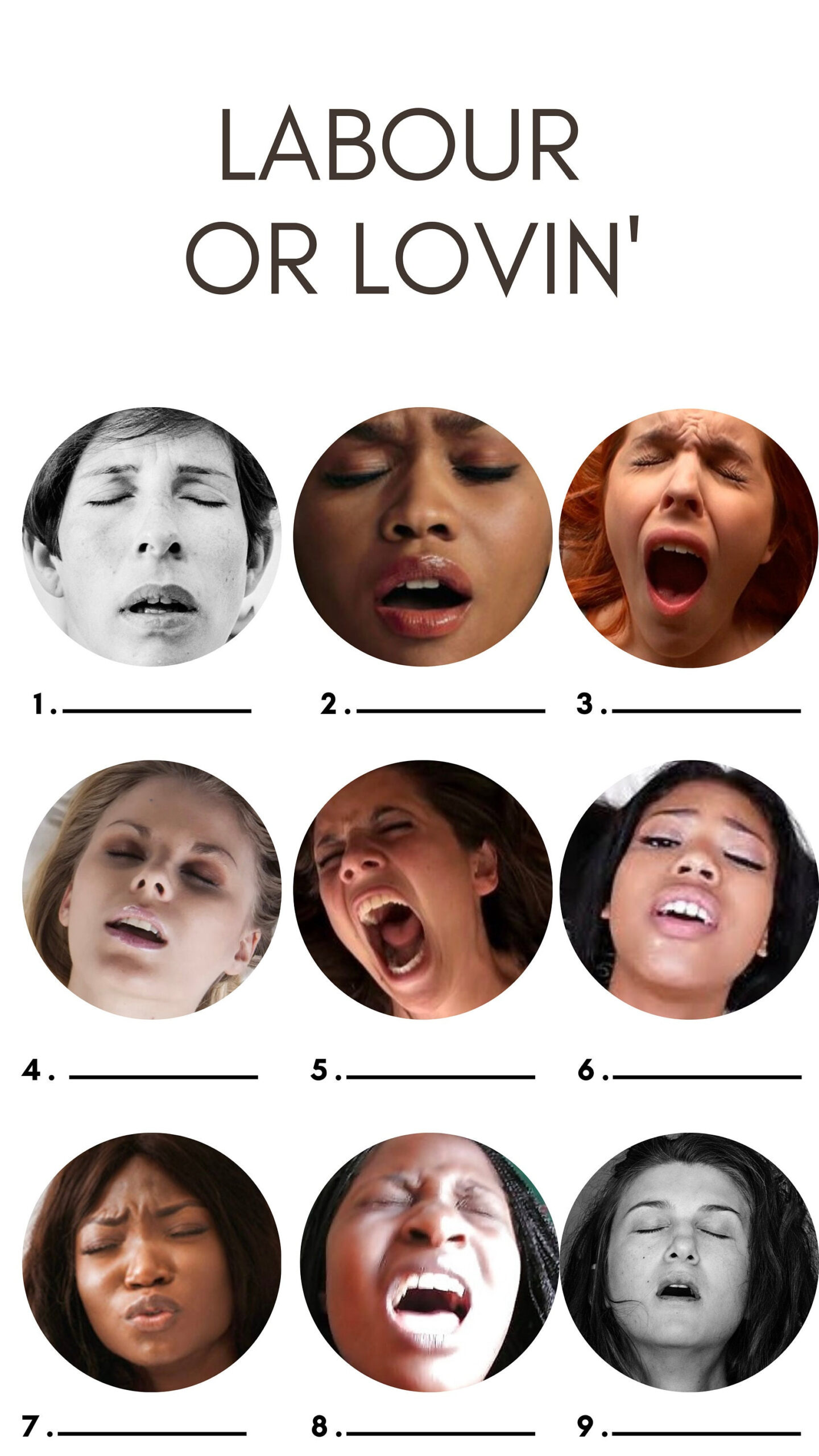 Printable Labour Or Lovin&amp;#039; Baby Shower Game Online Version - Etsy with Labor or Lovin Game Printable