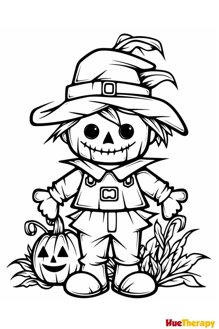 12 Free Printable Halloween Coloring Pages For Kids pertaining to Printable Halloween Picture
