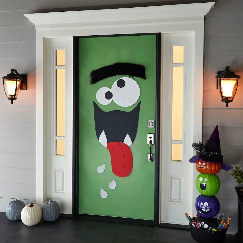 18 Fall Door Decoration Ideas - Kids Activities Blog pertaining to Free Printable Halloween Door Decorations