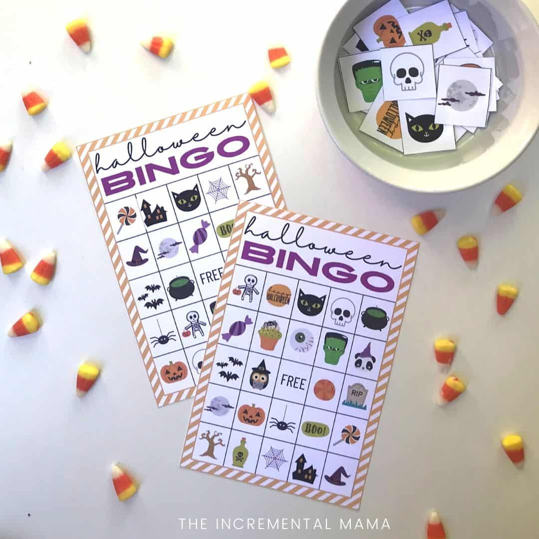 20 Free Printable Halloween Bingo Cards For Kids - The Incremental pertaining to Printable Halloween Bingo Cards For 20 Players