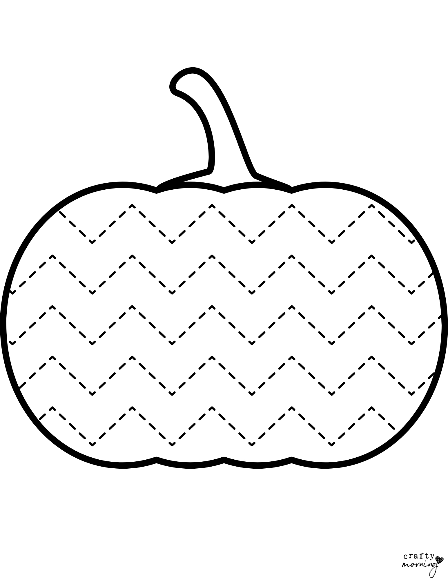 20 Free Pumpkin Outline Printables - Crafty Morning in Outline Printable Pumpkin Template
