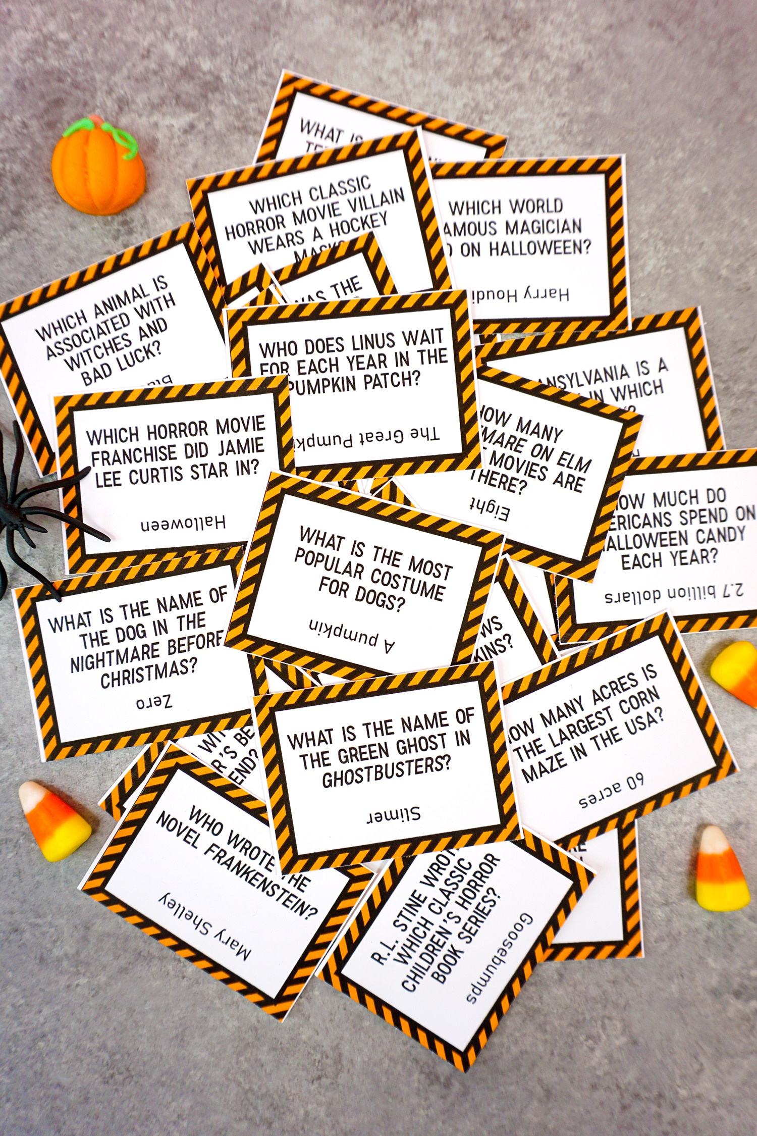 32 Halloween Trivia Questions + Printable Game - Happiness Is Homemade regarding Halloween Quiz Printable Free
