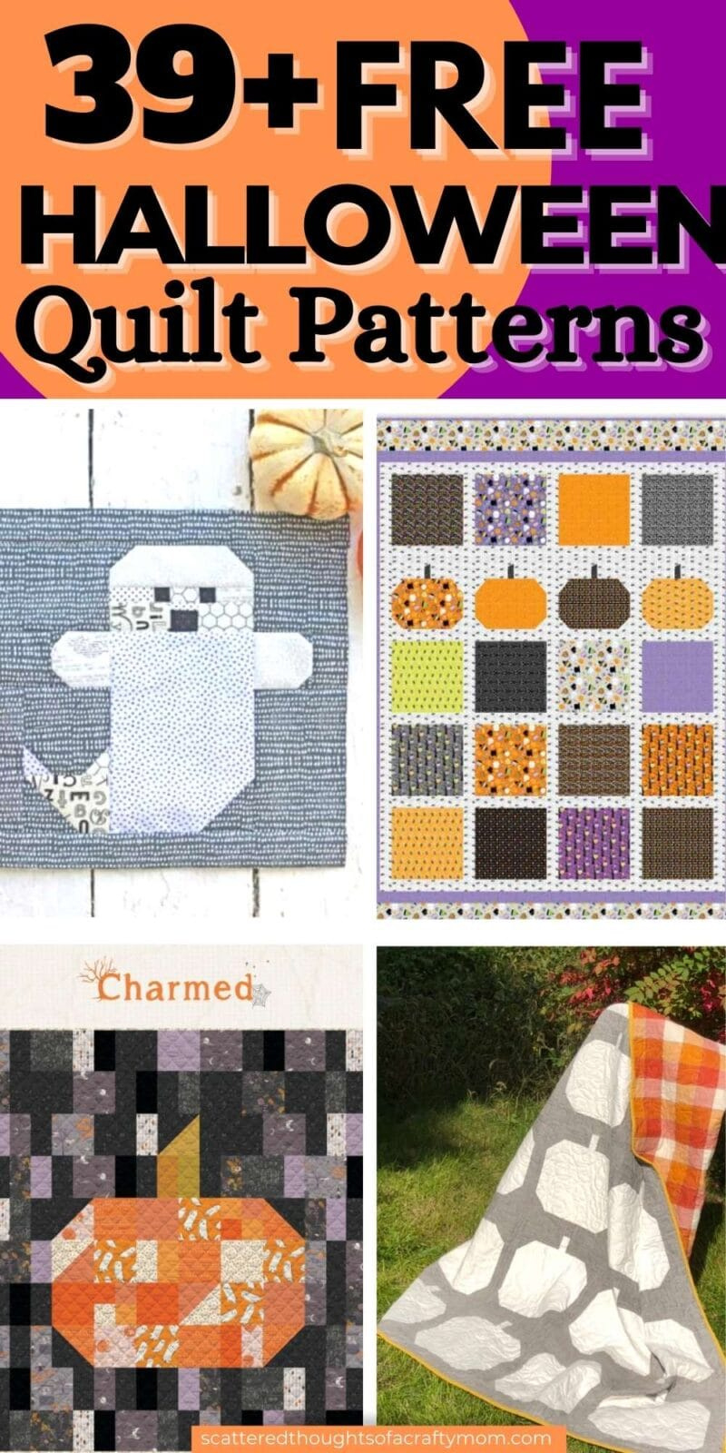 39+ Free Halloween Quilt Patterns To Get You In The Spooky Spirit in Free Halloween Quilt Patterns Printable