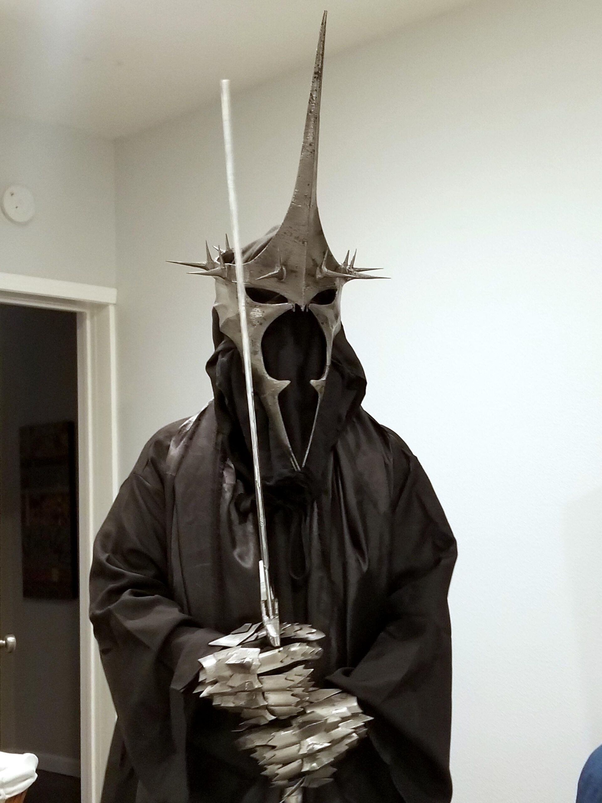 3D Printed A Witch King Of Angmar Costume For Halloween This Year regarding Best 3D Printable Halloween Costumes