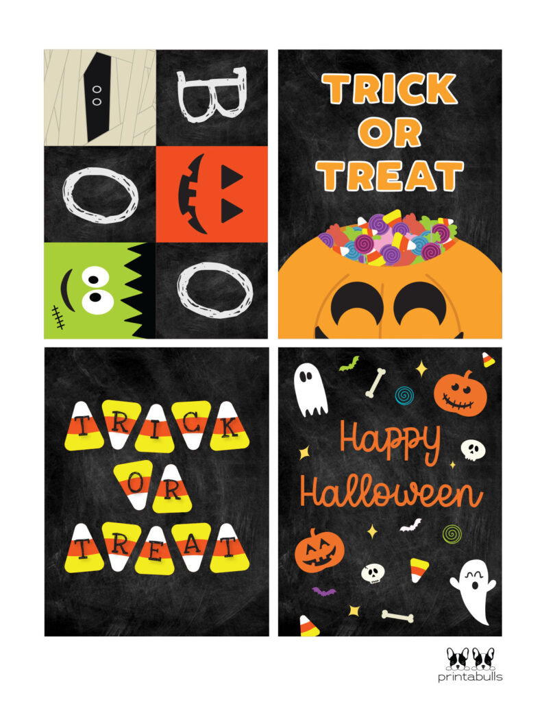 40+ Free Printable Halloween Cards | Printabulls with regard to Printable Halloween Cards For Kids