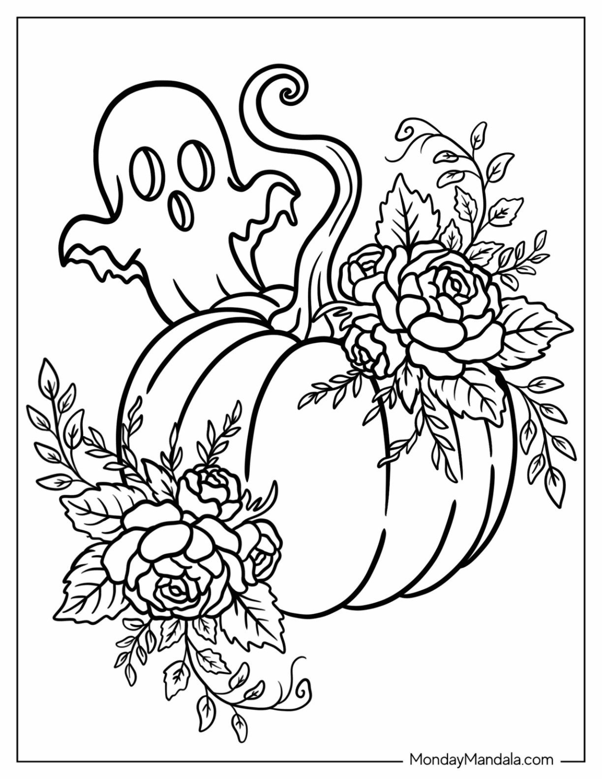 40 Halloween Coloring Pages For Adults (Free Printables) pertaining to Printable Halloween Coloring Pages For Adults