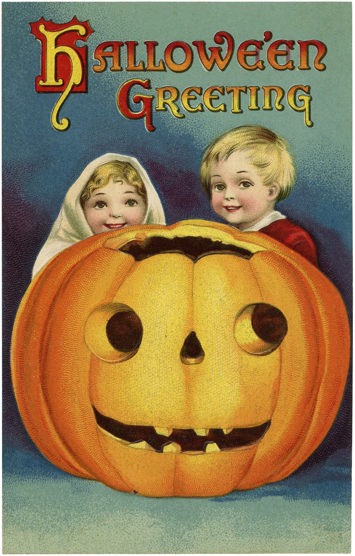 400 Free Vintage Halloween Images! - The Graphics Fairy throughout Free Vintage Halloween Printable Downloads