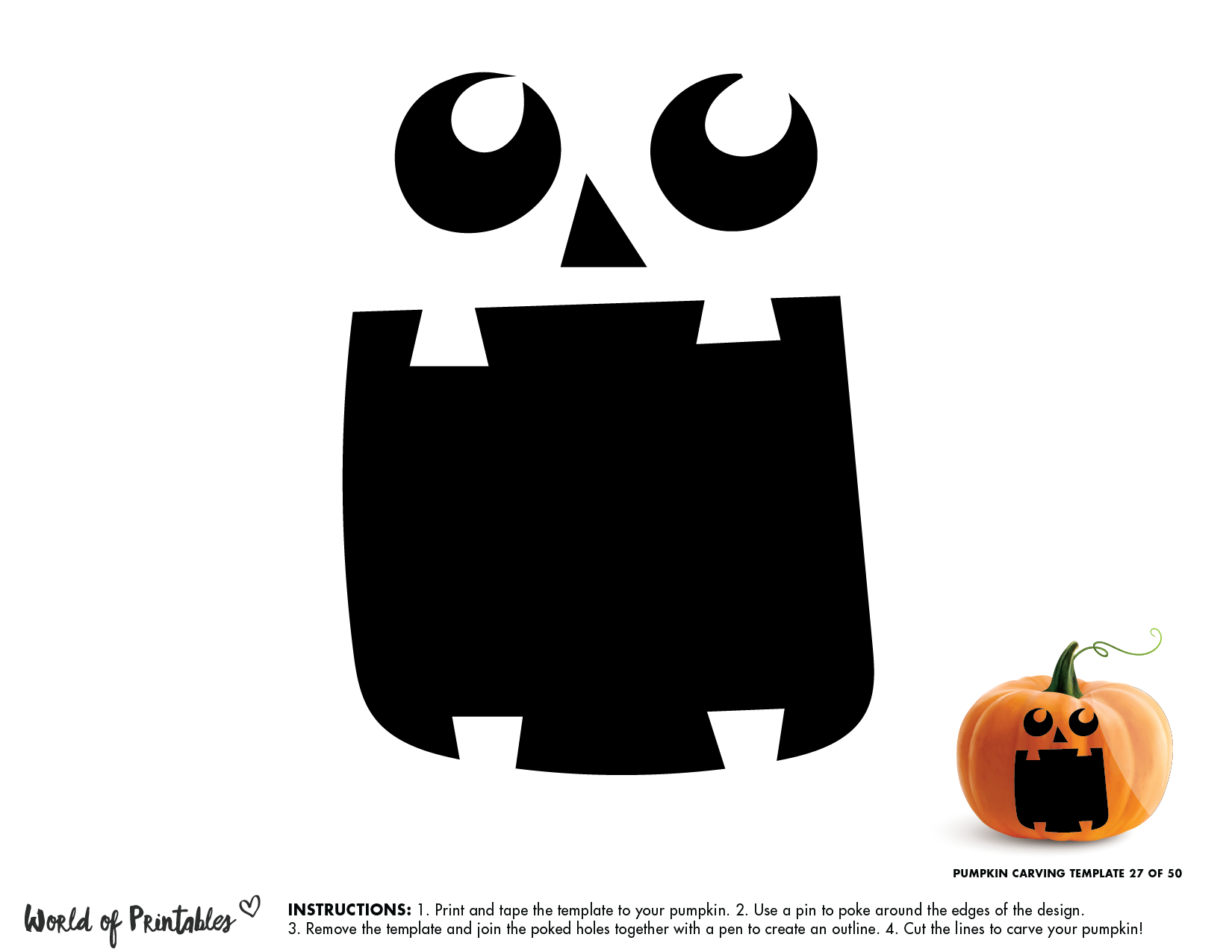50 Easy Pumpkin Carving Stencils + The Ultimate Guide To Pumpkin pertaining to Funny Pumpkin Carving Stencils Printable