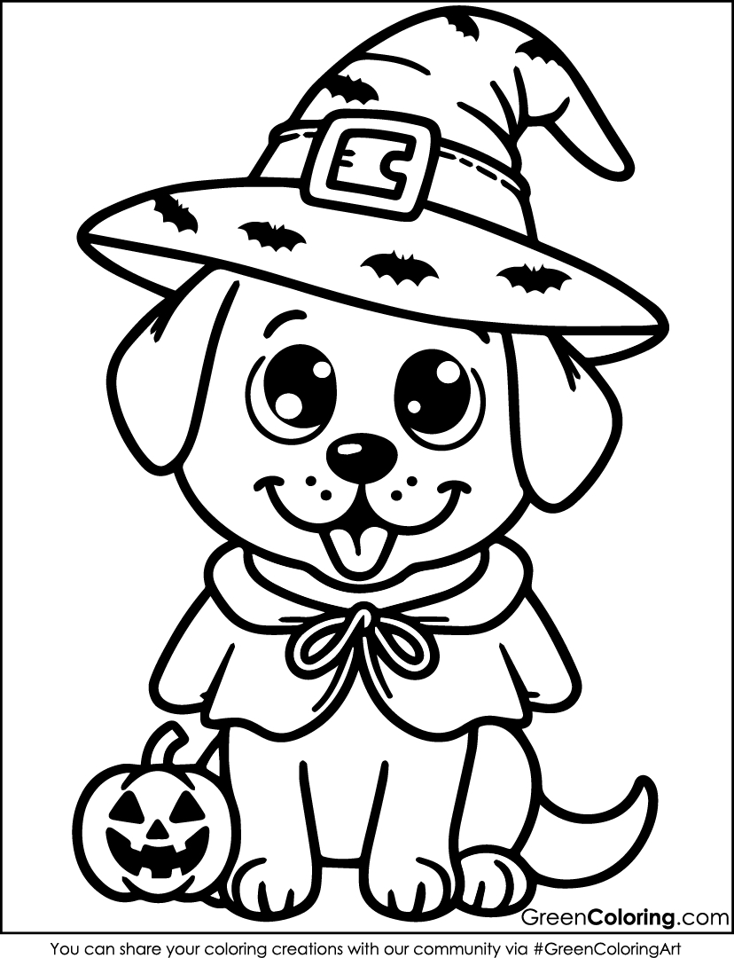 54 Halloween Coloring Pages (Download Free Printable Pdf) intended for Free Printable Halloween Pictures To Colour