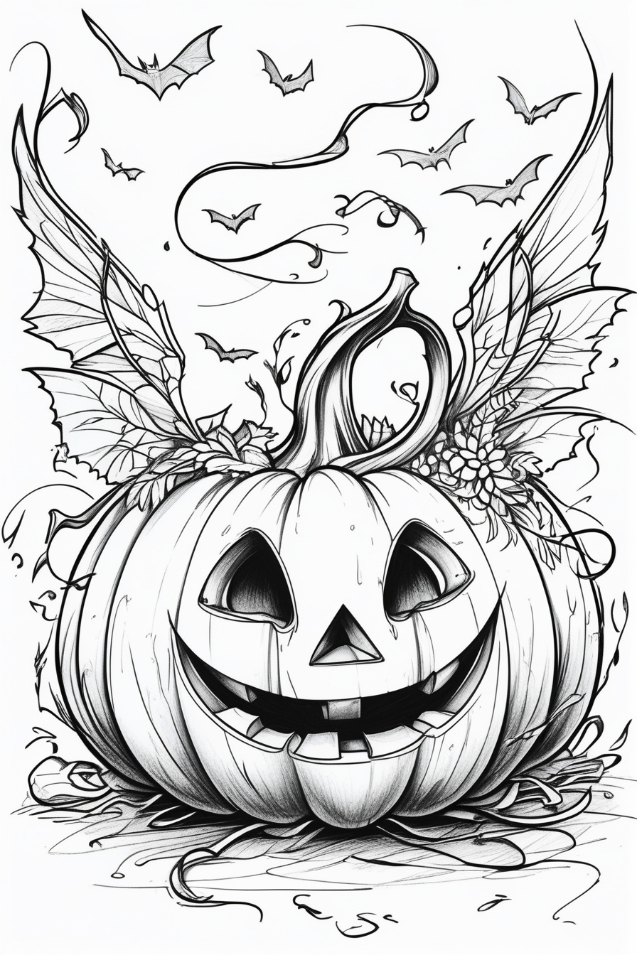 59 Free Halloween Coloring Pages For Adults intended for Adult Printable Halloween Decorations