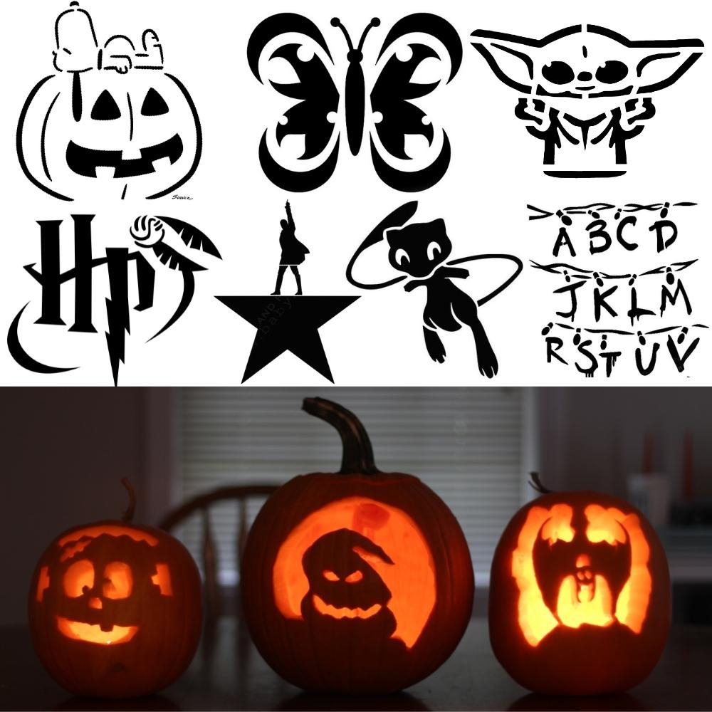 700 Free Pumpkin Carving Stencils And Printable Templates with Printable Easy Pumpkin Stencils