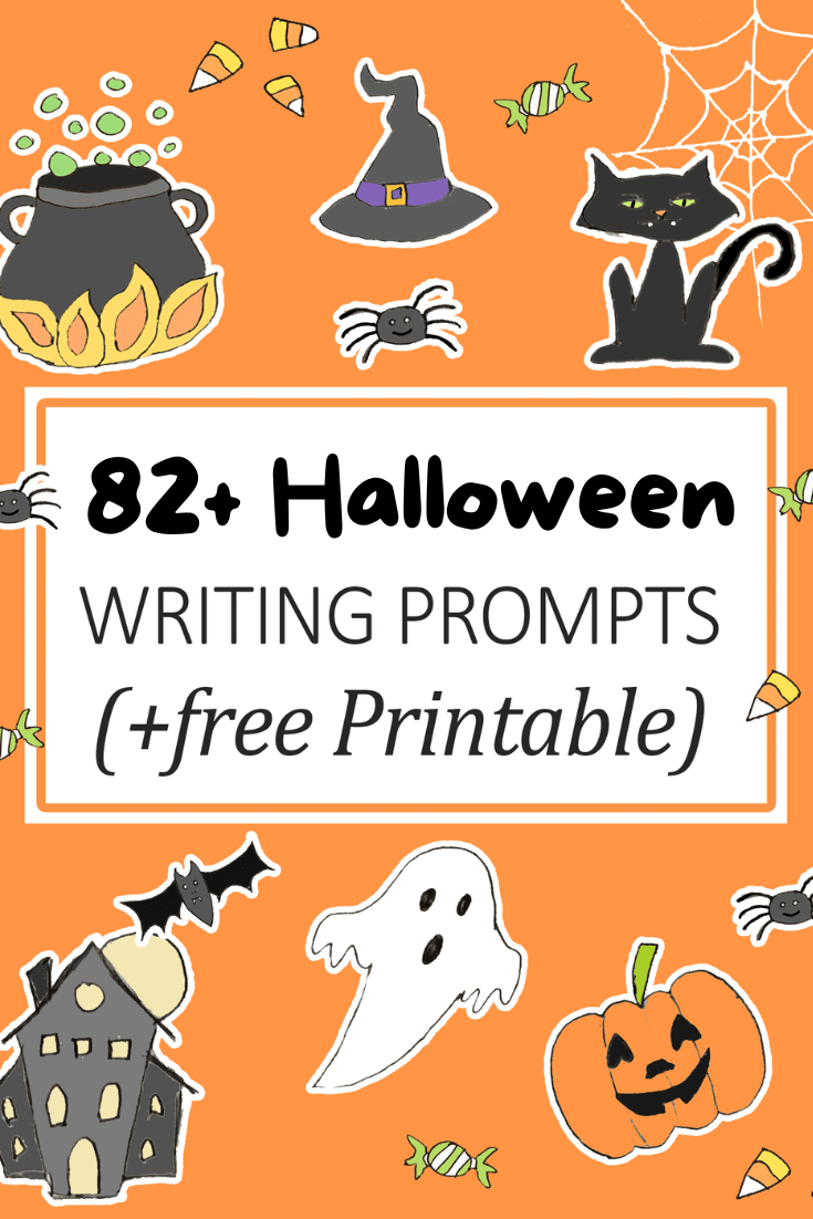 82+ Halloween Writing Prompts (+ Free Printable) | Imagine Forest within Free Printable Halloween Stories with Pictures