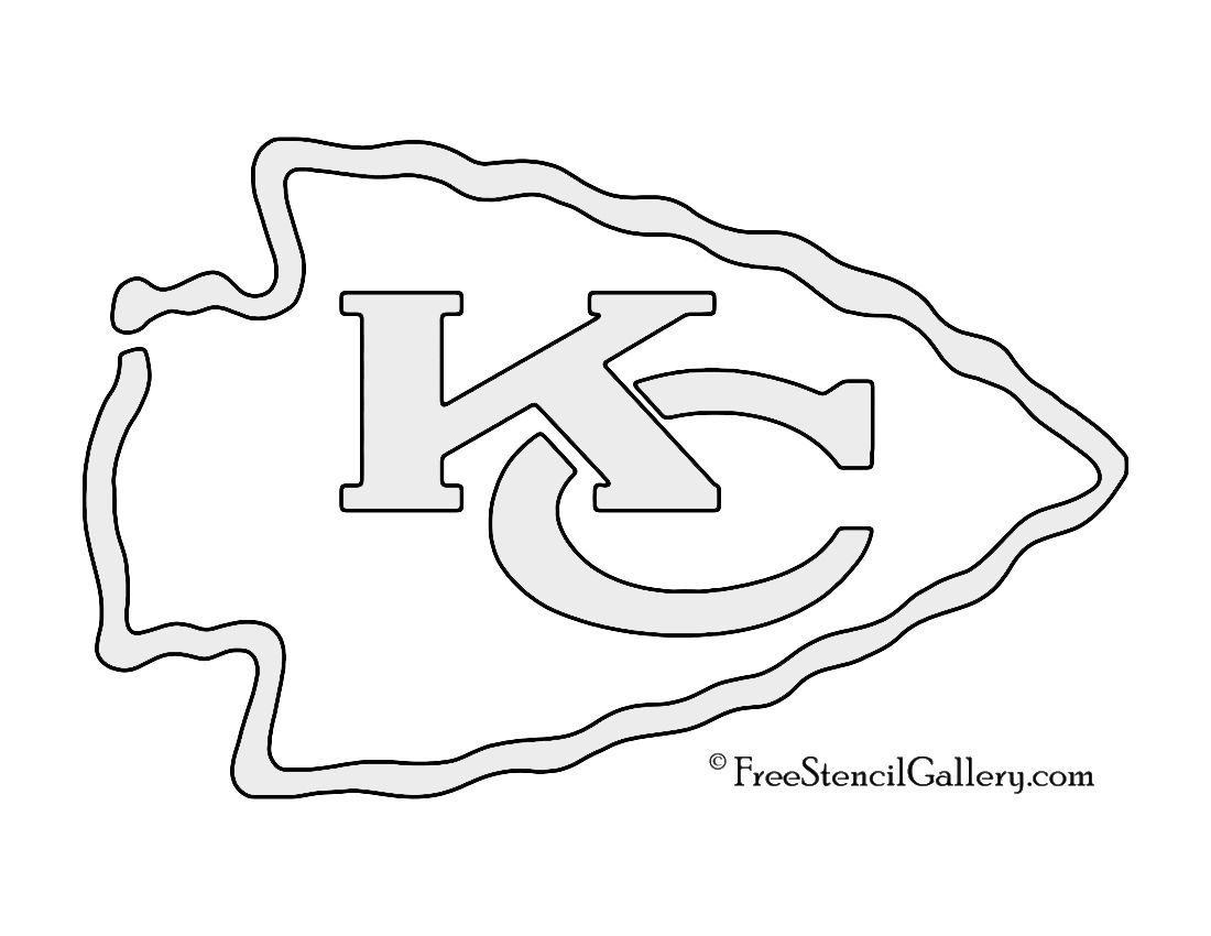 9 Kc Chiefs Ideas | Kc Chiefs, Kansas City Chiefs Football, Kansas in Printable Kansas City Chiefs Pumpkin Carving Pattern