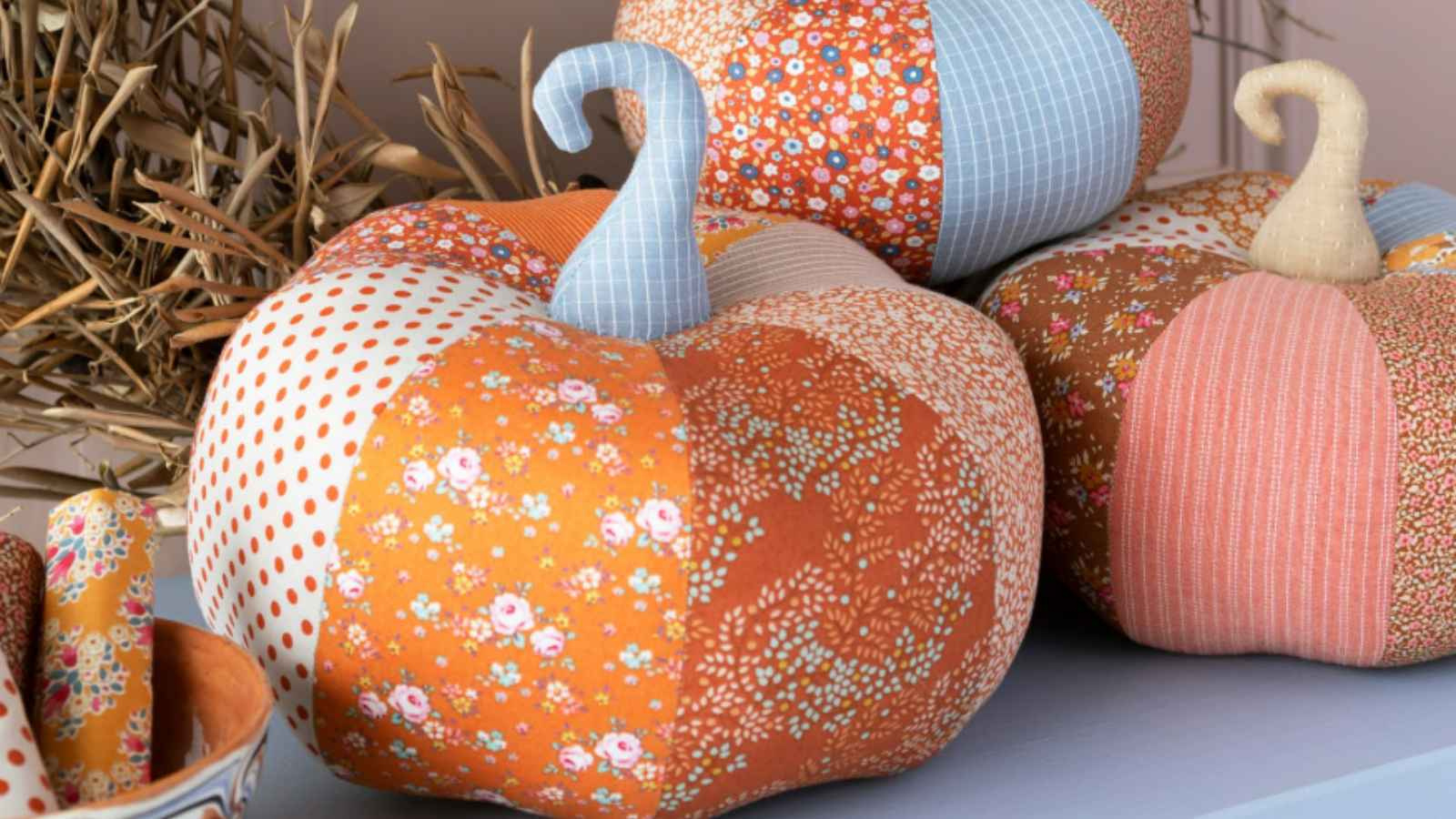 A Fabric Harvest: 15 Free Pumpkin Patterns! with Free Printable Pumpkin Sewing Pattern