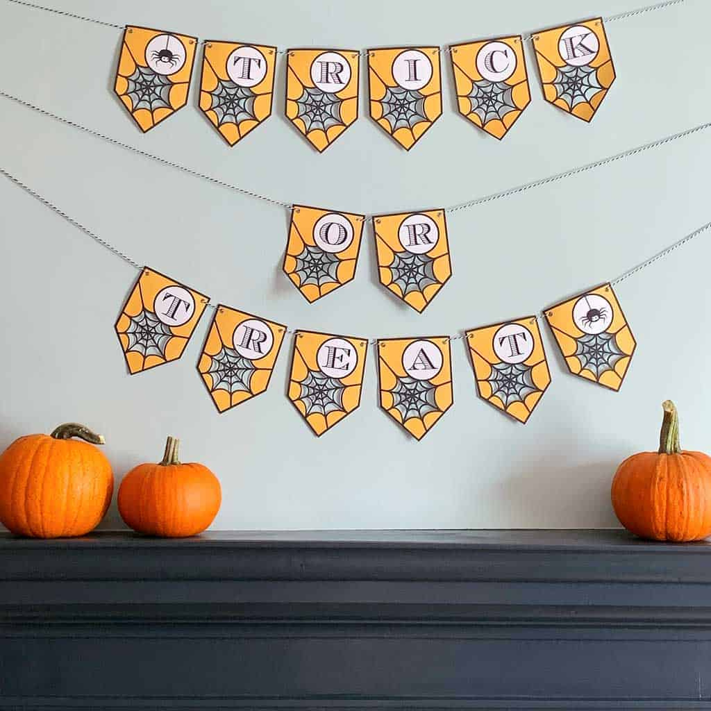 A Free Printable Halloween Bannerthe Listed Home intended for Printable Halloween Banner