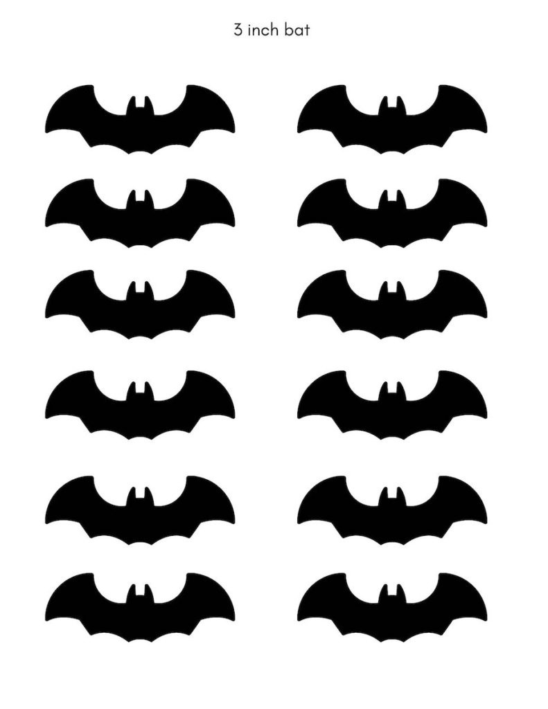 Bat Template For Halloween Crafts And Decorations - Originalmom intended for Printable Halloween Bat Template