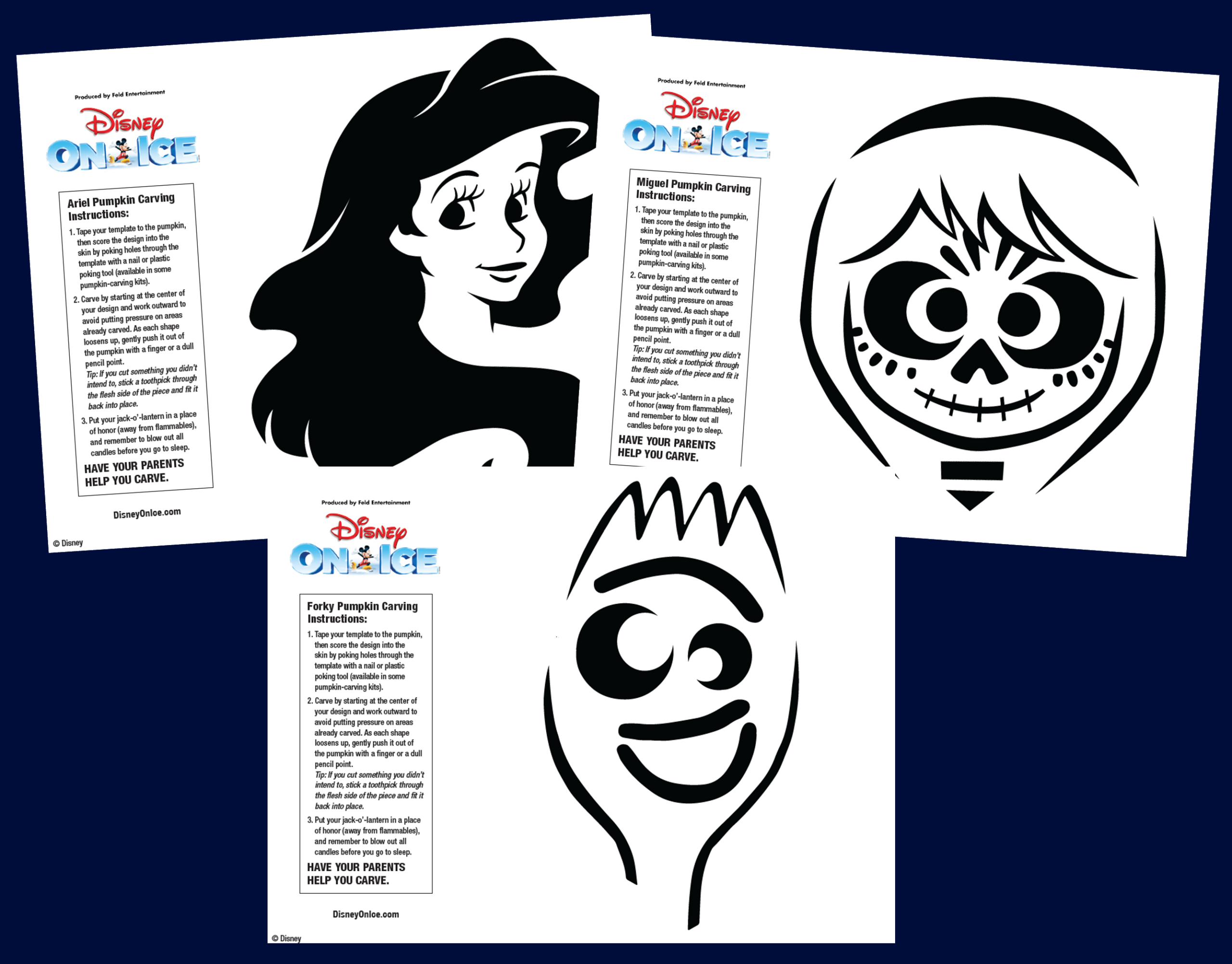 Carve Up Some Halloween Disney Magic! | Fun | The Official Site Of pertaining to Disney Printable Pumpkin Stencils