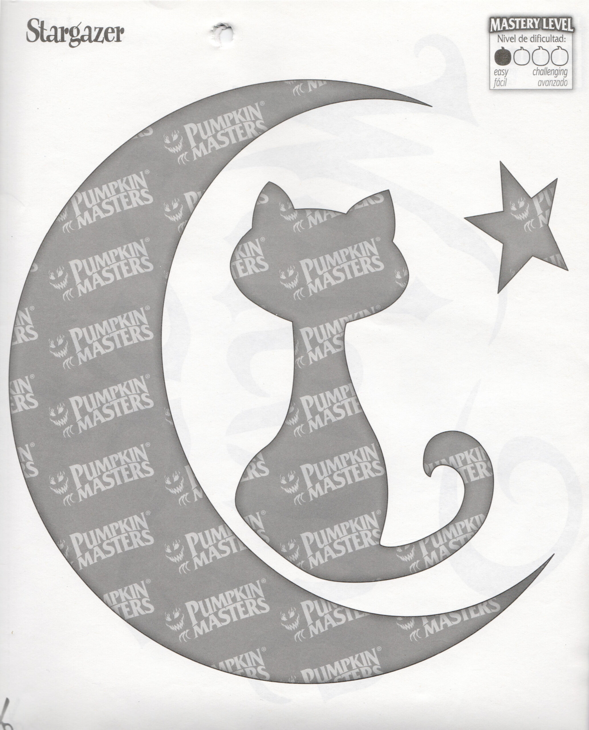 Cat (Free Pumpkin Stencil - Pumpkin Pattern - Pumpkin Template for Printable Cat Pumpkin Stencil